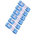 Body Measuring Tape for Tailoring &amp; Fitness | 150 cm / 60 Inch Dual Scale (cm &amp; inch) | Flexible Fiberglass Cloth Measuring Tape for Sewing, Gym &amp; Home Use(Blue,pack of 6)