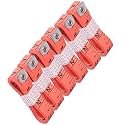 Body Measuring Tape for Tailoring &amp; Fitness | 150 cm / 60 Inch Dual Scale (cm &amp; inch) | Flexible Fiberglass Cloth Measuring Tape for Sewing, Gym &amp; Home Use (Orange,pack of 6)