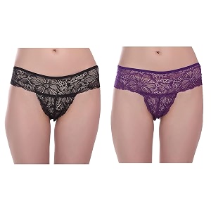 bureaucrat women39s polyester lace thong pantybikini briefslow waist underwearstylish designer innerwear