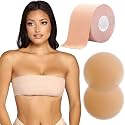 Women's Cotton Blend (Boob Tape & Breast Petals_BoobTape+Res.Nipple Covers_B.Tape+R.NippCover)