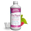 Buried Treasure Prenatal Plus DHA Complete, 16 oz Orange Banana Flavor, High Potency Liquid Formula Supplement for Before, During, Post Pregnancy, Natural DHA Omega3 Iron Vegetarian Safe w/Dose Cup