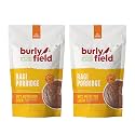 BURLYFIELD Ragi Porridge | Summer-Friendly Sugar-Free Porridge Mix | Instant Sprouted Ragi Mix | Ready to Cook, Gluten-Free Healthy Breakfast for Kids & Adults | Light & Cooling Meal | 200g x 2 Packs