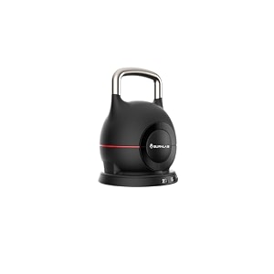 burnlab dome adjustable kettlebell 20kg 7 weight levels from 4-44 lbs perfect for abs arms legs