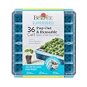 Burpee SuperSeed 36-Cell Reusable Seed Starting Tray for Indoor Seedlings