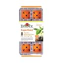 Burpee SuperSeed Windowsill Seed Starting Tray | 8 XL Cell | Seed Starter Tray | Reusable &amp; Dishwasher Safe | Window Garden Starting Kit | Orange