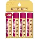 Burt's Bees 100% Natural Origin Moisturizing Lip Balm, Watermelon, 4 Tubes