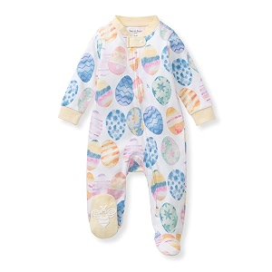 burt39s bees baby unisex-baby sleep amp play organic one-piece romper-jumpsuit pj zip front footed pajama
