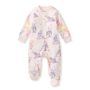 burt39s bees baby unisex-baby sleep amp play organic one-piece romper-jumpsuit pj zip front footed pajama