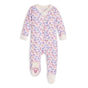 burt39s bees baby unisex-baby sleep amp play organic one-piece romper-jumpsuit pj zip front footed pajama