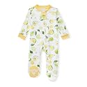 Burt's Bees Baby unisex-baby Sleep &amp; Play, Organic One-piece Romper-jumpsuit Pj, Zip Front Footed Pajama