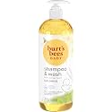 Burt's Bees Baby Calming Shampoo and Wash with Lavender, Tear-Free, 21 Fluid Ounces