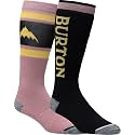 Burton Women's Weekend Midweight Ski/Snowboard Sock 2-Pack