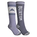 Burton Women's Weekend Midweight Ski/Snowboard Sock 2-Pack