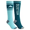 Burton Women's Weekend Midweight Ski/Snowboard Sock 2-Pack