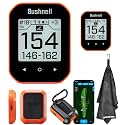 Bushnell Golf Phantom 3 Slope GPS Handlheld (Orange) | 38,000+ Courses, Slope Compensation, Hazard Info, Distance Calculator, Scorekeeping, Magnet Mount, Touchscreen | Signature Series Golf Towel
