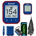 Bushnell Golf Phantom 3 Slope GPS Handlheld (Red/Blue) | 38,000+ Courses, Slope Compensation, Hazard Info, Distance Calculator, Scorekeeping, Magnet Mount, Touchscreen | Signature Series Golf Towel