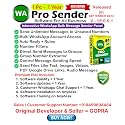 Business Bulk Whatsapp Sender - Work With BETA MODE & NORMAL MODE- Latest Version April 2022 - 1 User - 1 Year ( Send Videos Also)..(Original Seller Of This Product - GOPRA)