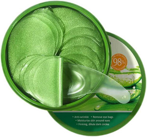busy beauty seaweed hydrogel under eye patches for dark circles  hydration  women  men