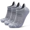Busy Socks Compression Ankle Merino Wool Blend Running Thick Cushion Socks