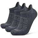 Busy Socks Compression Ankle Merino Wool Blend Running Thick Cushion Socks