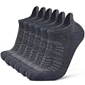 Busy Socks Compression Ankle Merino Wool Blend Running Thick Cushion Socks