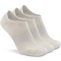 Busy Socks No Show Thin Merino Wool Blend Running Socks with Non-Slip Grips