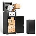 BUTISOW Package Delivery Boxes for Outside Anti-Theft and Waterproof 36.4" H Large Parcel Drop Box Outdoor for Yard Garden Patio Home Porch Curbside