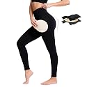 Butt Lifting Pads Leggings for Women with a Sculpting Hip Enhancer | 3-in-1 Tummy Control Shapewear with Pockets