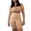 BUTTCHIQUE Shorty Core Tightening & Thigh Sculpting Shapewear for Natural Contour, Compression, Butt-Lift & Back Support