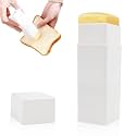 Butter Dispenser, Butter and Container for Fridge Storage,Butter Box with for Kitchen and Restaurant,White