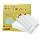 Air Fryer Round Parchment Paper Liners – Non-Stick, Heat Resistant, Baking Paper Air Fryers – Disposable, Food-Grade, Grease-Proof Sheets. (Round, 8 INCH)