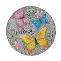 Butterfly Garden Stepping Stones Outdoor 0.75 * 10 * 10 Inch