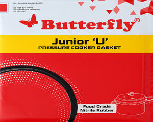 butterfly junior u food grade nitrile rubber for 3l 35l junior pan 5l 55l 20 mm pressure cooker gasket