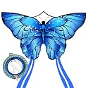 Butterfly Kite for Kids & Adults, Large Single Line Beach Kite Easy to Fly