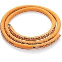 BUTTERFLY Original LPG Gas Tube Hose Orange Colour,ISI Quality, Steel Wire Reinforced