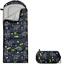 Butterfly Sleeping Bag for Girls,Kids Sleeping Bag for Camping-Lightweight Waterproof Warm Camping Bags, Portable Bags with Compression Outdoor Indoor 3 Seasons(Butterfly)