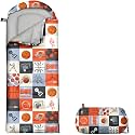 Butterfly Sleeping Bag for Girls,Kids Sleeping Bag for Camping-Lightweight Waterproof Warm Camping Bags, Portable Bags with Compression Outdoor Indoor 3 Seasons(Butterfly)