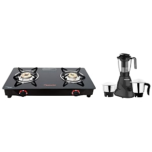 butterfly smart glass 3 burner gas stove black manual amp hero plus mixer grinder 550 w grey small