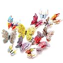 OPSEAM 3D Butterfly Wall Decor Butterfly Decorations Stickers with Magnets