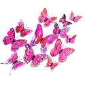 OPSEAM 3D Butterfly Wall Decor Butterfly Decorations Stickers with Magnets