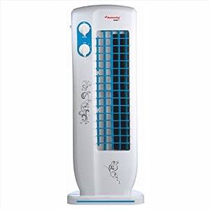 butterfly windy plus tower fan - 175w 3 speed levels bluelarge8906022176445