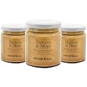 Butters &amp; More Vegan All Natural Almond Butter (Pack Of 3X200 Gm) Unsweetened Single Ingredient Nut Butter. Super Saver Pack