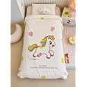 Butterthief Multipurpose Cartoon Print Light Weight Blanket | Soft Cozy Plush All Seasons Blankets for 0-5 Years | Wrapper Cum Blanket for Baby Boys, Girls,New Born Kids Toddler (Flamingo)