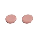 Button Caps,2PCS 26mm Leverless Controller Keycaps Replacement Button Caps for Mechanical PushButtons,Large Size Arcade Button Accessories (Fuchsia)