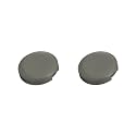 Button Caps,2PCS 26mm Leverless Controller Keycaps Replacement Button Caps for Mechanical PushButtons,Large Size Arcade Button Accessories(Gray)