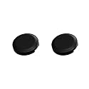 Button Caps,2PCS 26mm Leverless Controller Keycaps Replacement Button Caps for Mechanical PushButtons,Large Size Arcade Button Accessories (Black)