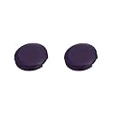 Button Caps,2PCS 26mm Leverless Controller Keycaps Replacement Button Caps for Mechanical PushButtons,Large Size Arcade Button Accessories(Purple)