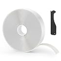 Butyl Tape, 1/2 in x 30 ft White Waterproof RV Sealant Tape, 1 Pack