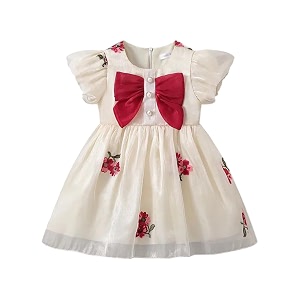Buy Try Girls Silk Frock Short