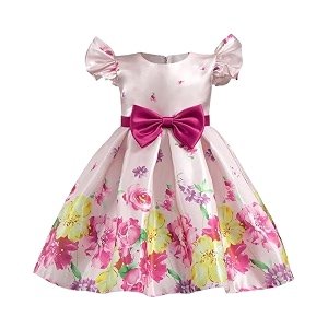 Buy Try PALLVI Girls Printed Satin
